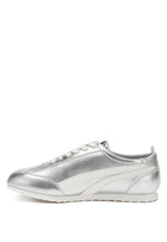 Load image into Gallery viewer, Montek Metallic Lace-Up Sneakers