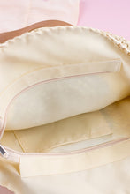 Load image into Gallery viewer, Straw Circle Tote