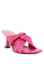 Load image into Gallery viewer, BATTLE EX KNOT STRAP SLIDE SANDALS
