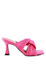 Load image into Gallery viewer, BATTLE EX KNOT STRAP SLIDE SANDALS