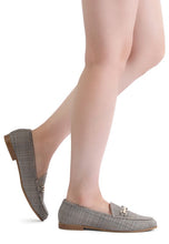 Load image into Gallery viewer, Zaara Solid Faux Suede Loafers