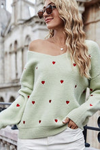 Load image into Gallery viewer, Heart sweater
