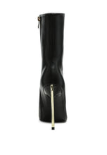 Load image into Gallery viewer, KLAYTON OVER THE ANKLE STILETTO BOOT
