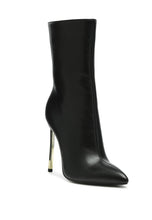 Load image into Gallery viewer, KLAYTON OVER THE ANKLE STILETTO BOOT
