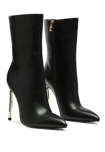 KLAYTON OVER THE ANKLE STILETTO BOOT