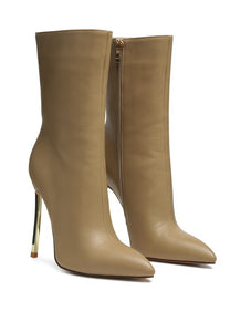 KLAYTON OVER THE ANKLE STILETTO BOOT