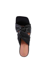 Load image into Gallery viewer, BATTLE EX KNOT STRAP SLIDE SANDALS
