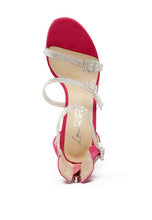 Load image into Gallery viewer, INES BLING STRAP HIGH HEEL SANDALS
