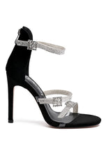 Load image into Gallery viewer, INES BLING STRAP HIGH HEEL SANDALS
