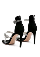 Load image into Gallery viewer, INES BLING STRAP HIGH HEEL SANDALS
