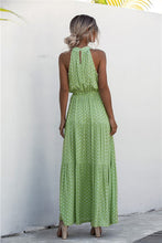 Load image into Gallery viewer, Womens Polka Dot Maxi Dress
