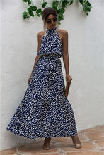 Load image into Gallery viewer, Womens Polka Dot Maxi Dress
