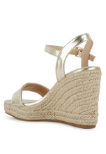 Load image into Gallery viewer, Augie Woven Wedge Sandals
