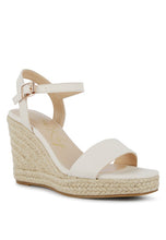 Load image into Gallery viewer, Augie Woven Wedge Sandals
