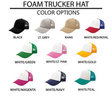 Load image into Gallery viewer, Be Kind Smiley Face Foam Trucker Hat
