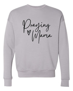 Praying Mama Premium Crewneck Sweatshirt