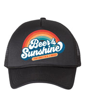 Load image into Gallery viewer, Beer and Sunshine the only bs Foam Trucker Hat
