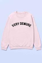 Load image into Gallery viewer, VERY DEMURE OVERSIZED SWEATSHIRT
