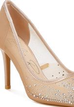 Load image into Gallery viewer, High Ball Mesh Rhinestone Stiletto Pumps
