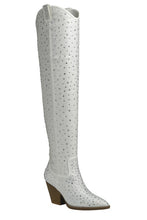 Load image into Gallery viewer, RIVER-21-OVER KNEE,RHINESTONE,WESTERN BOOTS
