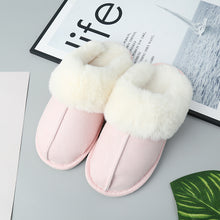 Load image into Gallery viewer, Faux Suede Center Seam Slippers
