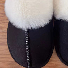 Load image into Gallery viewer, Faux Suede Center Seam Slippers
