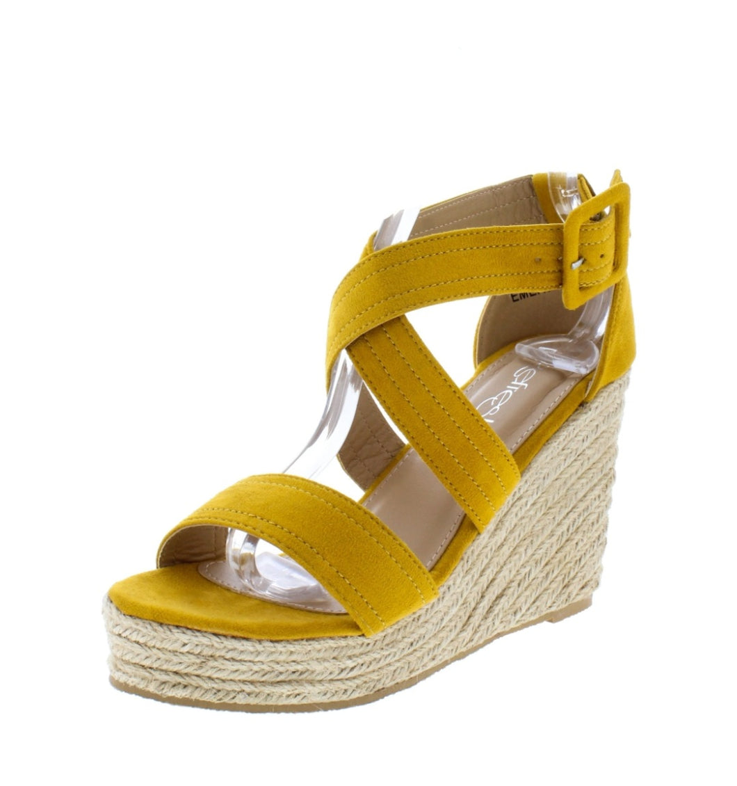 Emery Yellow Wedge